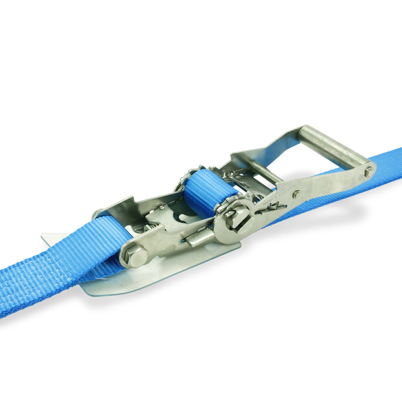 オールステンレス ラッシングベルト 50mm幅 エンドレス ブルー