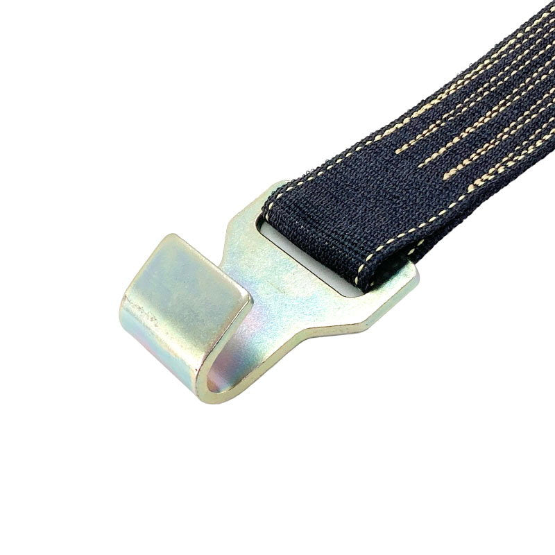 耐熱 ラッシングベルト 50mm幅 フラットフック ブラック