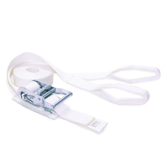 ラッシングベルト 35mm幅 Iフック ホワイト