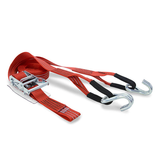反射ラッシングベルト 35mm幅 IJフック レッド