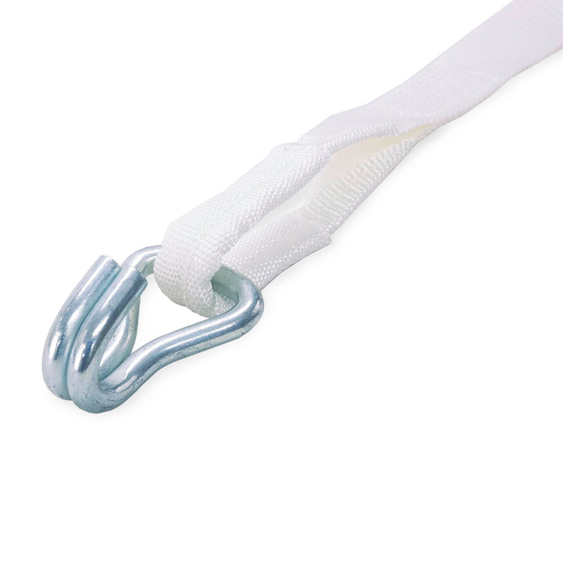 ラッシングベルト 35mm幅 IJフック ホワイト