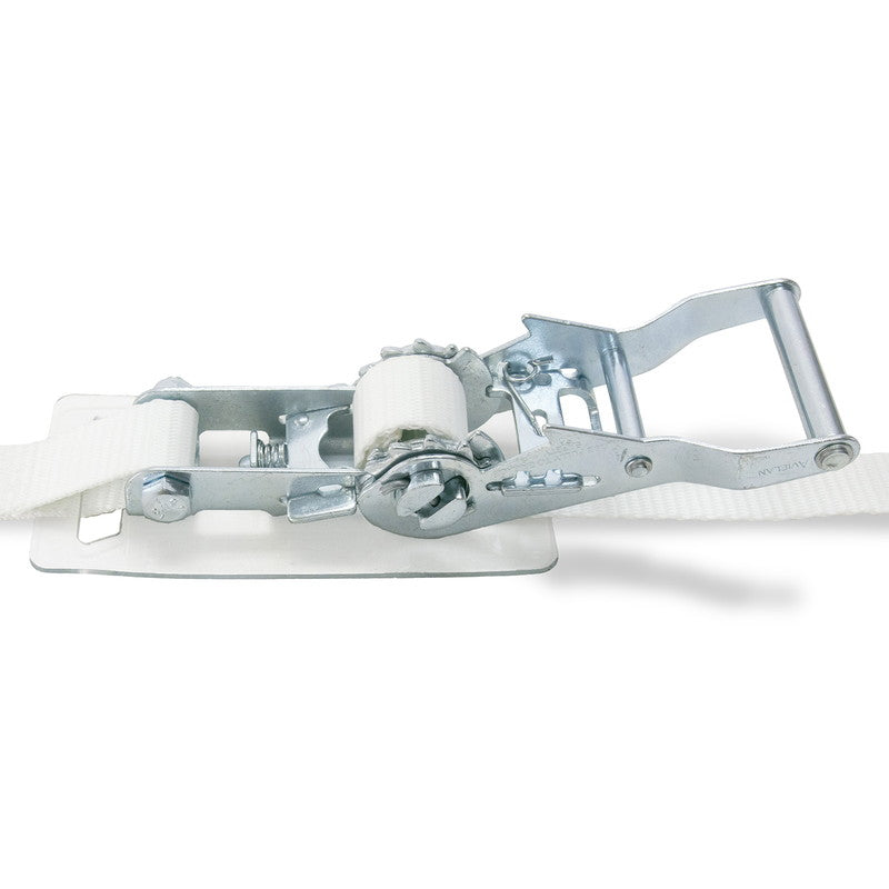 ラッシングベルト25mm幅 IJフック ホワイト