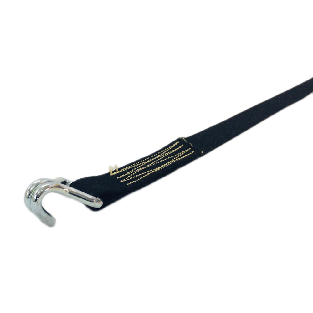 耐熱 ラッシングベルト 25mm幅 Jフック ブラック