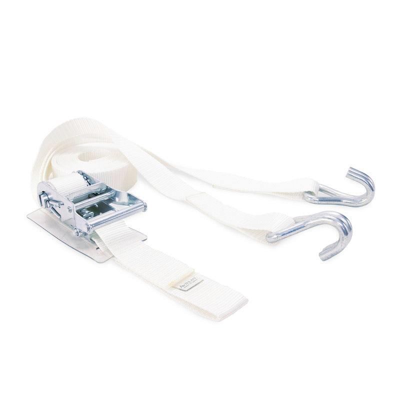 ラッシングベルト 35mm幅 Jフック ホワイト