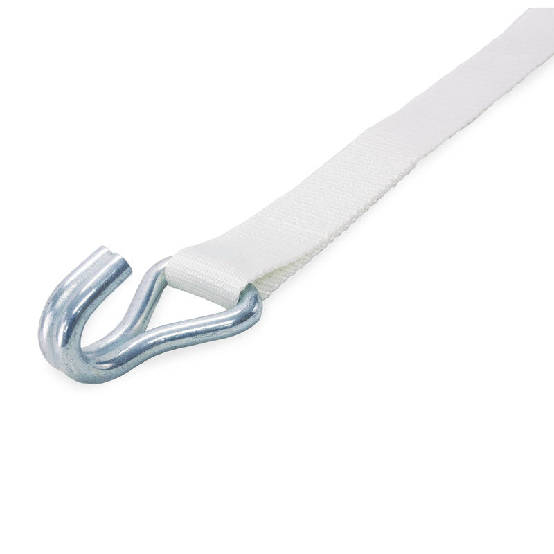 ラッシングベルト 35mm幅 Jフック ホワイト