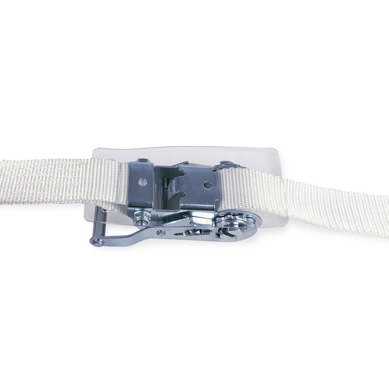 ラッシングベルト 35mm幅 エンドレス ホワイト