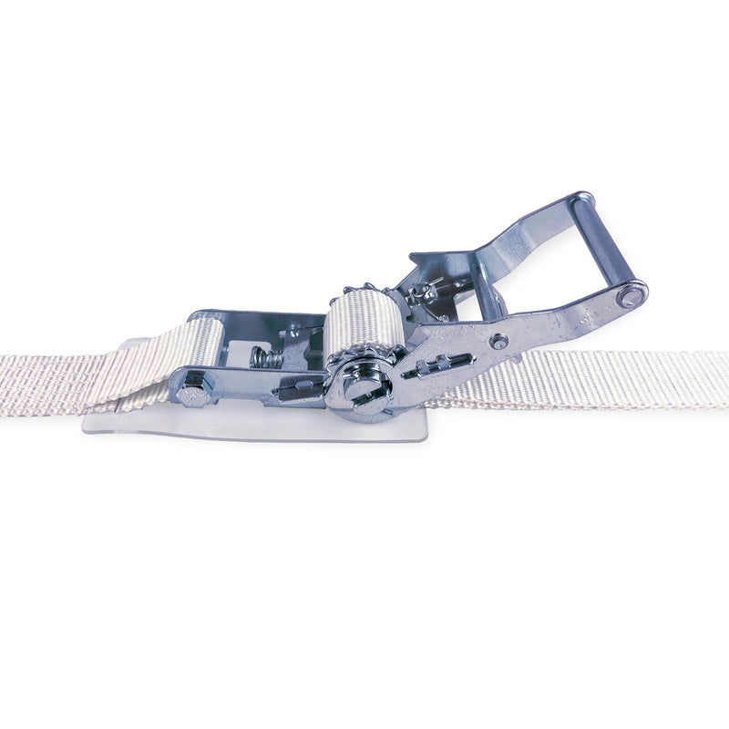 ラッシングベルト 35mm幅 エンドレス ホワイト