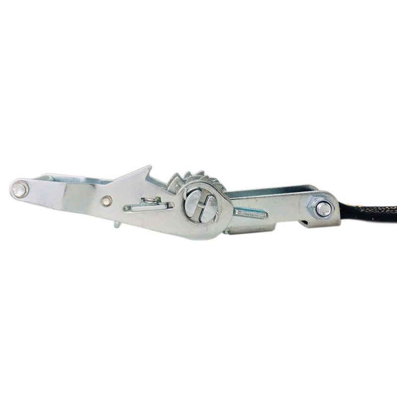 耐熱 ラッシングベルト 25mm幅 IJフック(ロープフック対応) ブラック