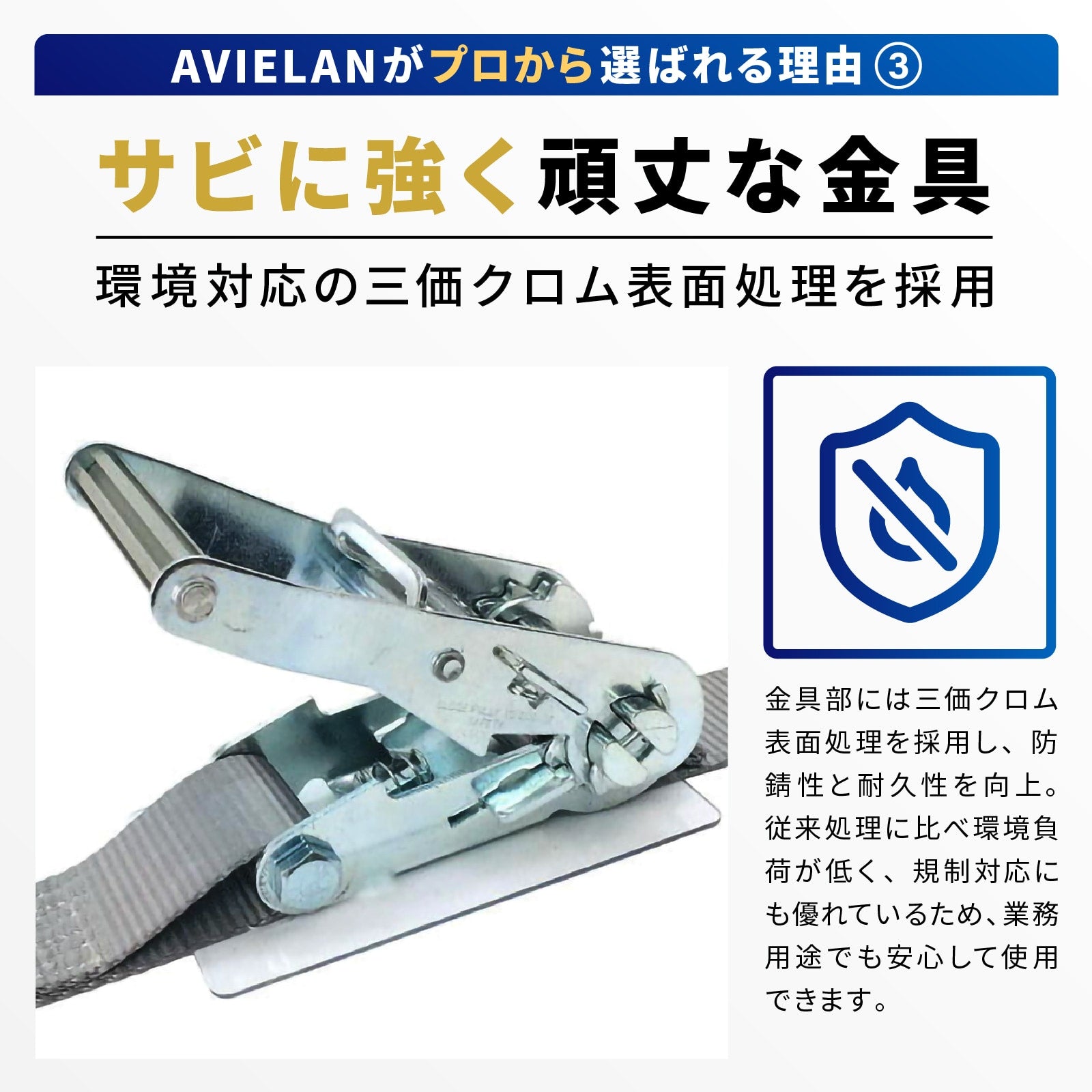 ラッシングベルト 50mm幅 エンドレス グレー – [AVIELAN] スリング
